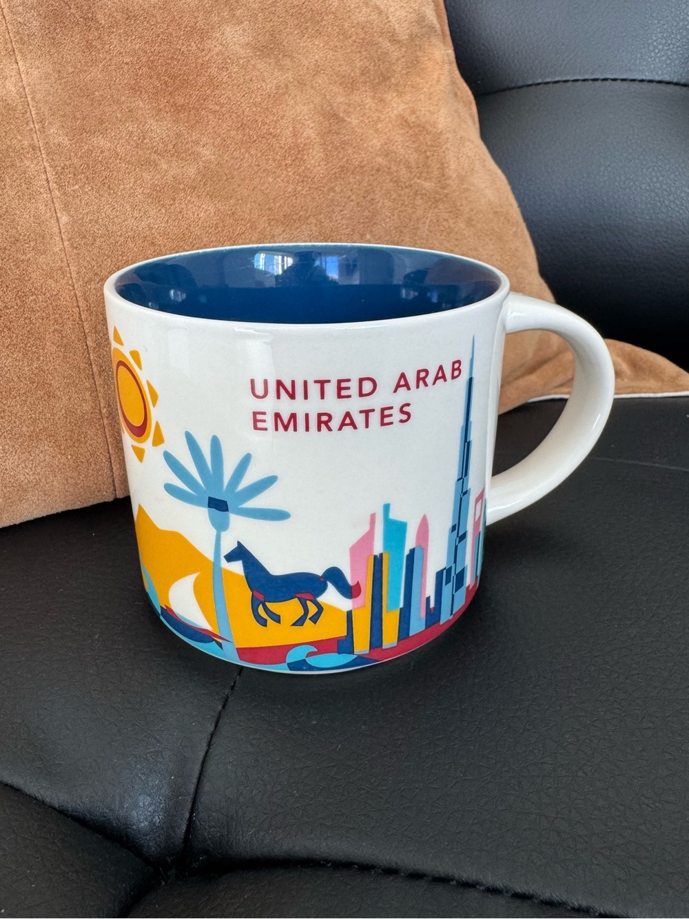 Starbucks you are here collection United Arab Emirates Blue Mug